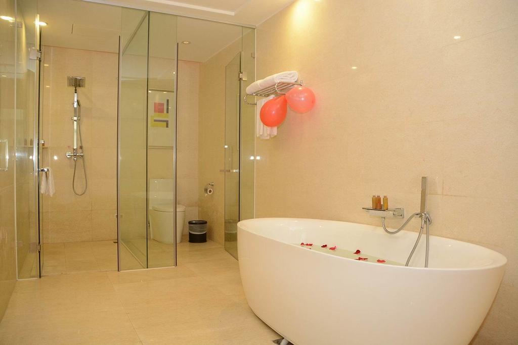 Dongguan Junyue Hotel Rum bild