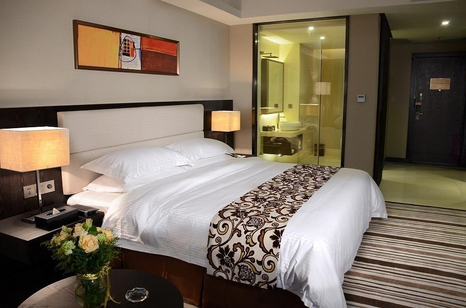 Dongguan Junyue Hotel Rum bild